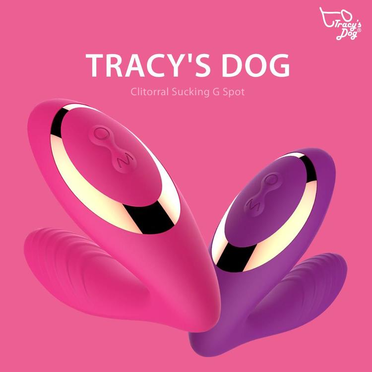 [미국 TracysDog] 트레이시도그 클리토랄 서킹 G스팟 바이브 (핑크)